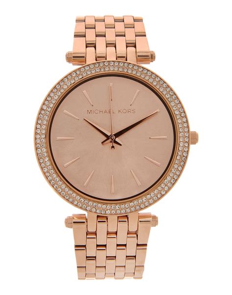 copper color michael kors watch|More.